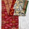 Pochampalli - Red and Grey - Image 3