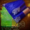 Soft Silk - Royal Blue and Green - Image 4