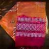 Soft Silk - Rust and Rani Pink - Image 4