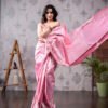 Kanchivaram Pure Brocade Sarees - Baby Pink - Image 2