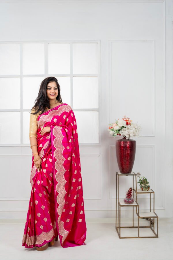 Banarasi Mashru Saree