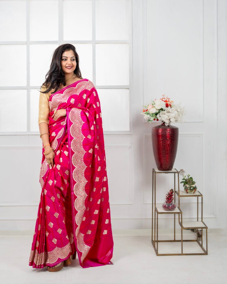 Banarasi Mashru Saree