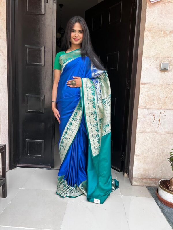 Banarasi Mashru Saree