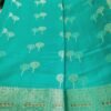 Banarasi Pure Moonga Silk Saree - Image 3