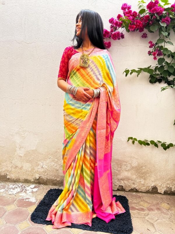 Banarasi Chiffon Silk