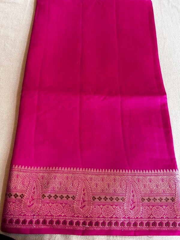 Banarasi Pure Moonga Silk Saree