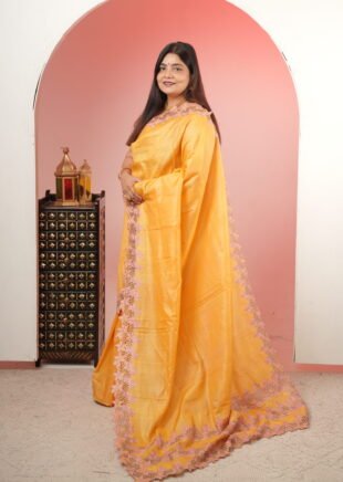 bhagalpuri tussar silk