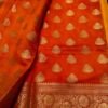 Banarasi Pure Moonga Silk Saree - Image 4