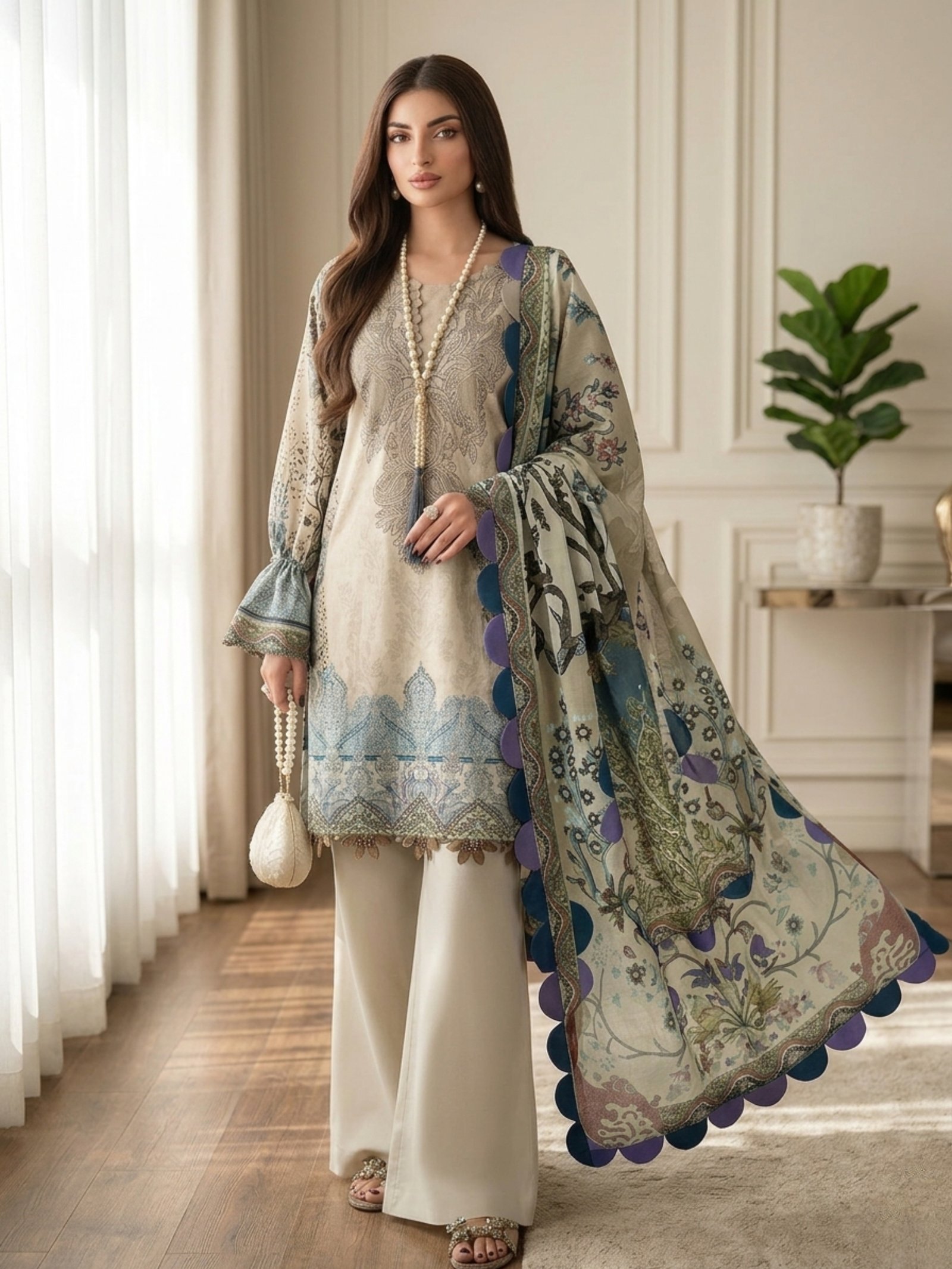 ivory bloom heritage suit set