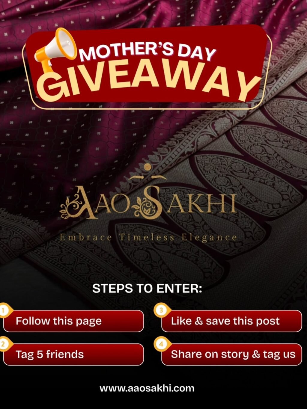 Instagram post from aaosakhiofficial. This post is in position 1.